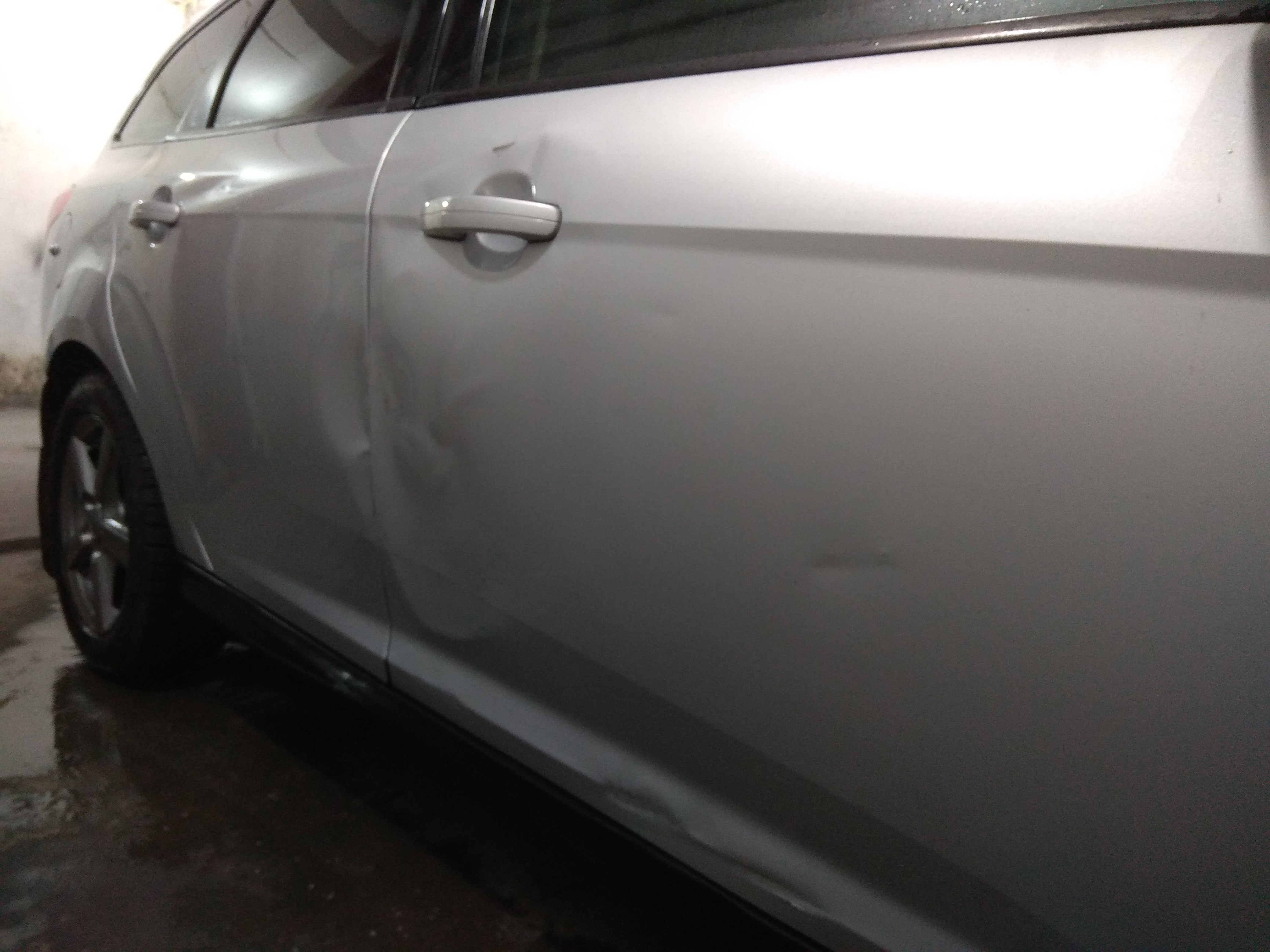 Выставление зазоров дверей форд