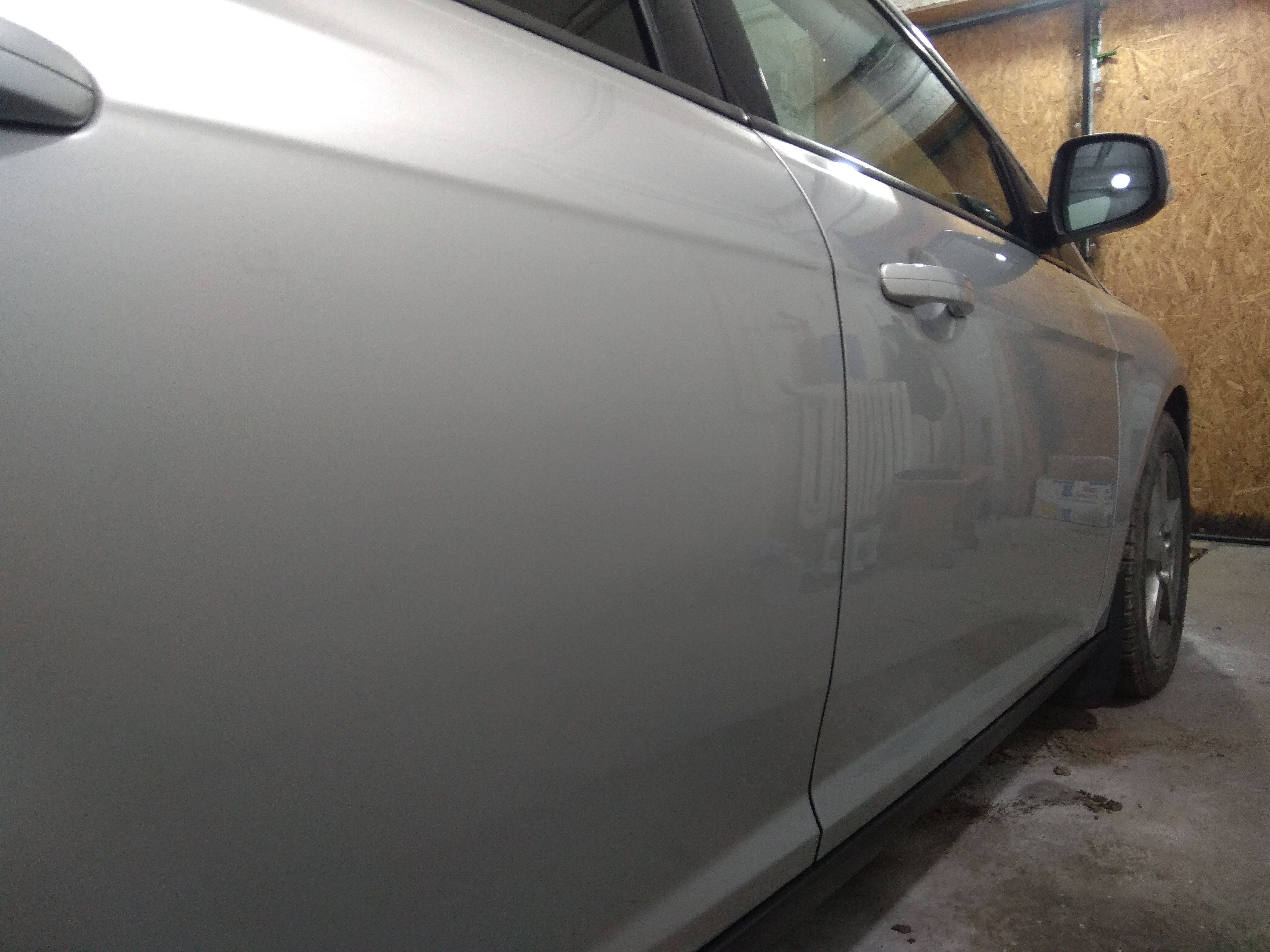 Покраска двух дверей форд